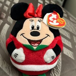 TY beanie ballz Minnie Mouse 2013 Disney.